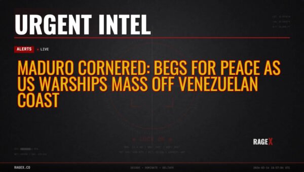 Maduro Cornered: Begs for Peace as US Warships Mass Off Venezuelan Coast