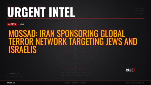 Mossad: Iran Sponsoring Global Terror Network Targeting Jews and Israelis