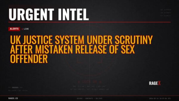 UK Justice System Under Scrutiny After Mistaken Release of Sex Offender