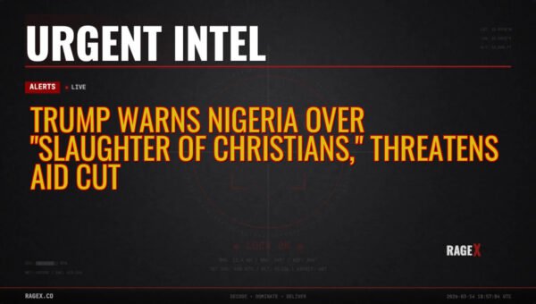 Trump Warns Nigeria Over “Slaughter of Christians,” Threatens Aid Cut