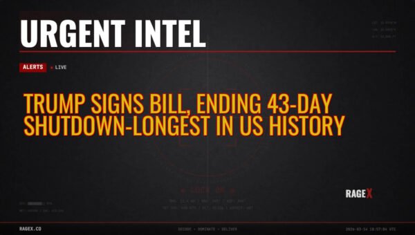 Trump Signs Bill, Ending 43-Day Shutdown—Longest in US History