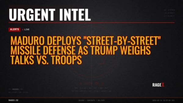 Maduro Deploys “Street-by-Street” Missile Defense as Trump Weighs Talks vs. Troops