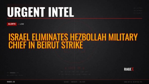 Israel Eliminates Hezbollah Military Chief in Beirut Strike