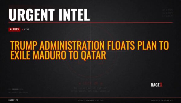 Trump Administration Floats Plan to Exile Maduro to Qatar