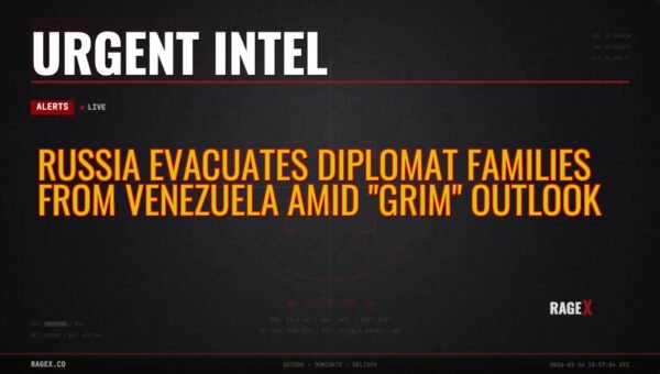 Russia Evacuates Diplomat Families from Venezuela Amid “Grim” Outlook