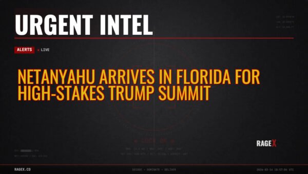 Netanyahu Arrives in Florida for High-Stakes Trump Summit