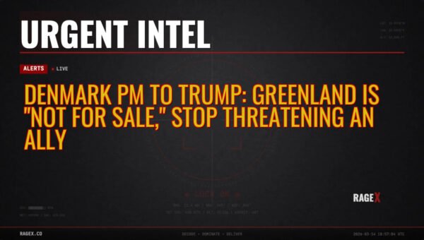 Denmark PM to Trump: Greenland is “Not for Sale,” Stop Threatening an Ally