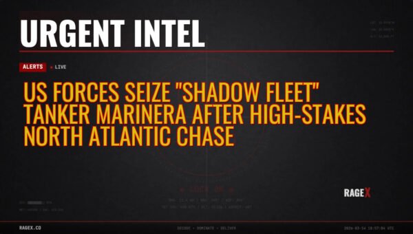 US Forces Seize “Shadow Fleet” Tanker Marinera After High-Stakes North Atlantic Chase