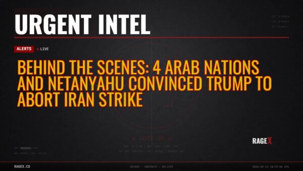 Behind the Scenes: 4 Arab Nations and Netanyahu Convinced Trump to Abort Iran Strike