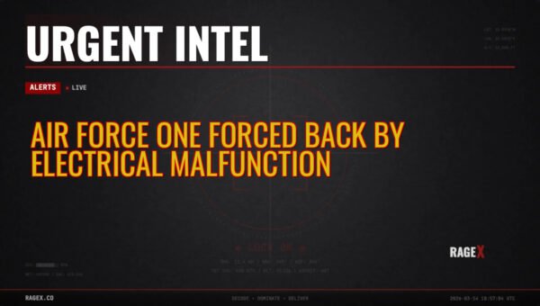 Air Force One Forced Back by Electrical Malfunction