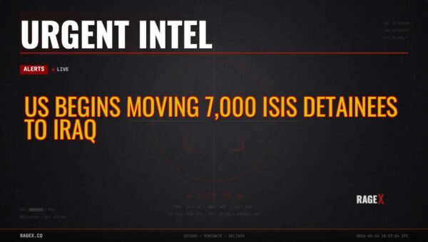 US Begins Moving 7,000 ISIS Detainees to Iraq