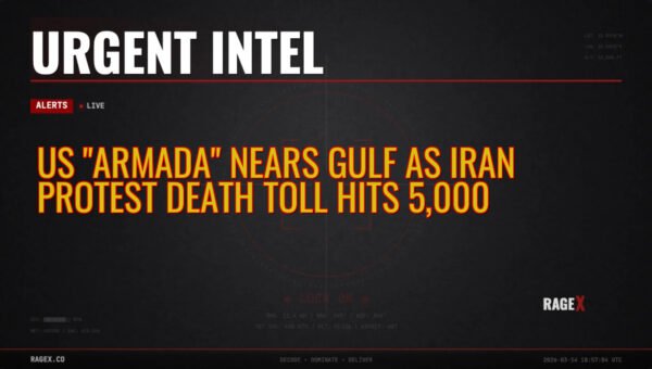 US “Armada” Nears Gulf as Iran Protest Death Toll Hits 5,000