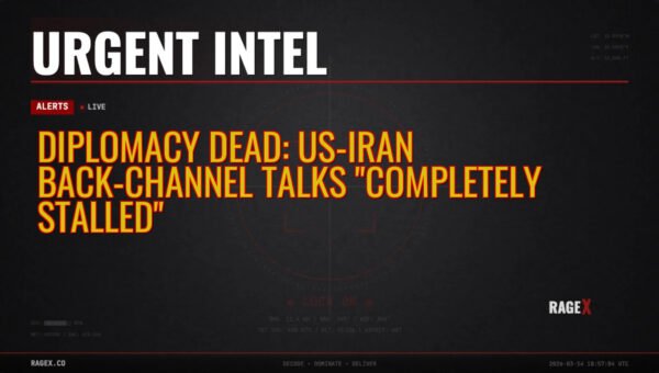 Diplomacy Dead: US-Iran Back-Channel Talks “Completely Stalled”