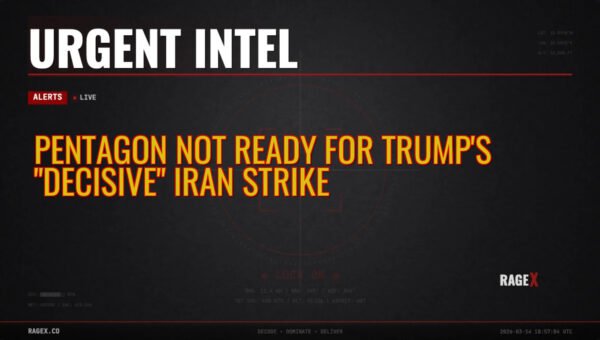 Pentagon Not Ready for Trump’s “Decisive” Iran Strike