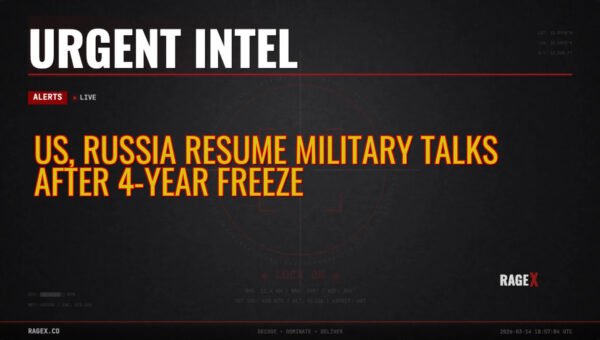 US, Russia Resume Military Talks After 4-Year Freeze