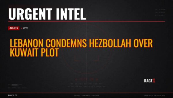 Lebanon Condemns Hezbollah Over Kuwait Plot