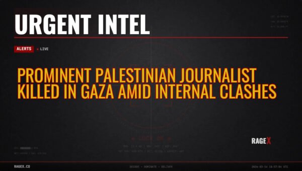 Prominent Palestinian Journalist Killed in Gaza Amid Internal Clashes