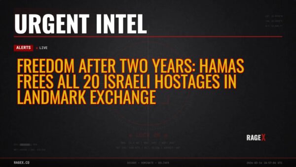 Freedom After Two Years: Hamas Frees All 20 Israeli Hostages in Landmark Exchange